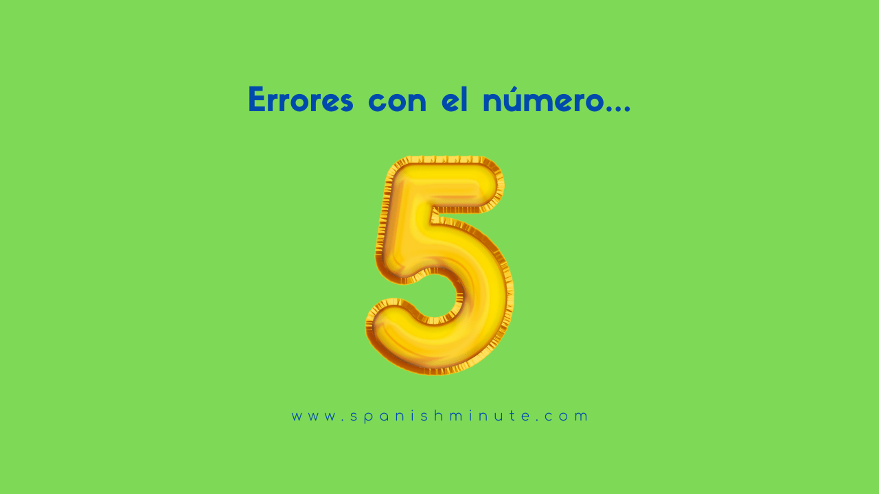 Вы сейчас просматриваете Errores con el número 5