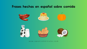 Подробнее о статье Frases hechas en español sobre comida
