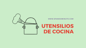Aprender utensilios de cocina en español
